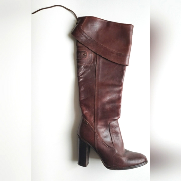 Diesel Style Lab | Knee-high Leather Boots - Picture 6 of 16